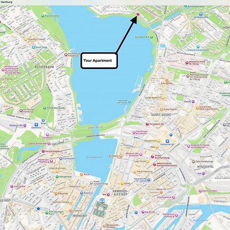 The Suites Alster Waterfront Family Apartments Hamburg Eksteriør bilde