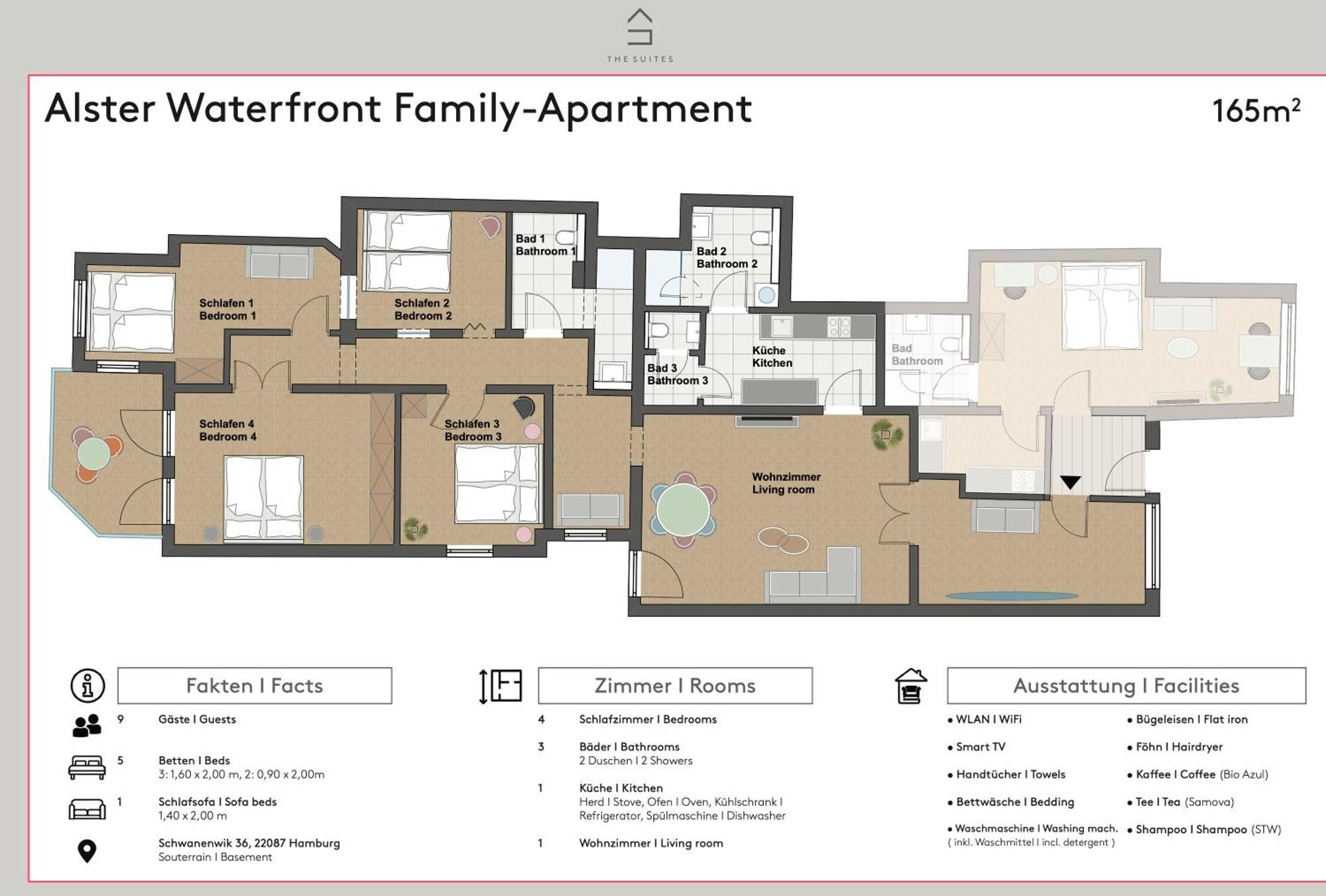 The Suites Alster Waterfront Family Apartments Hamburg Eksteriør bilde