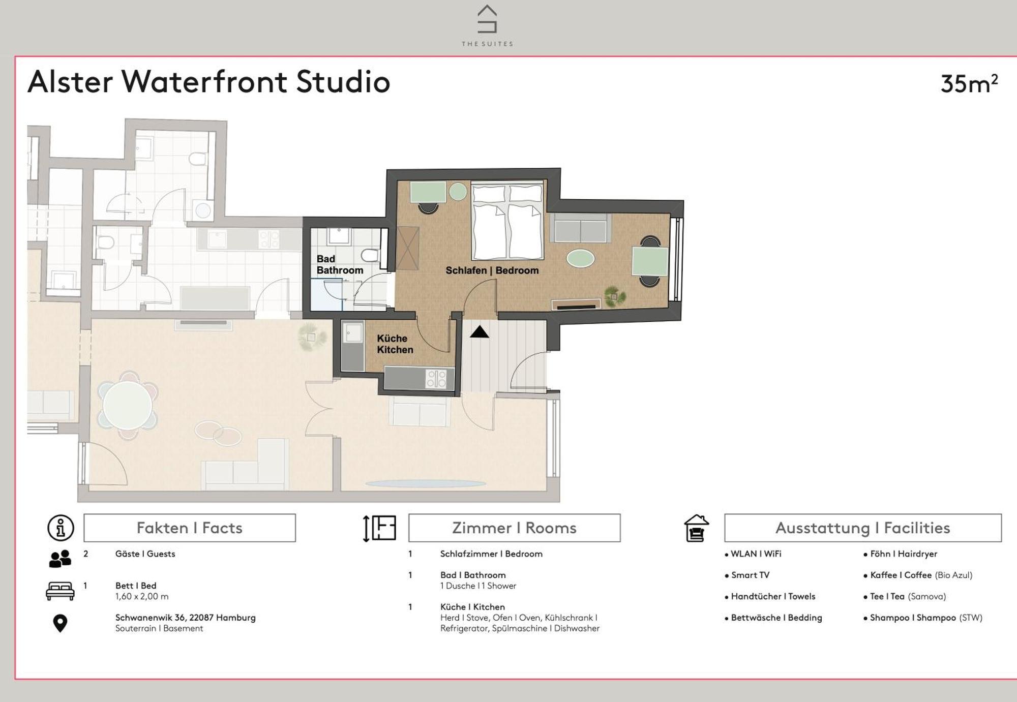 The Suites Alster Waterfront Family Apartments Hamburg Eksteriør bilde
